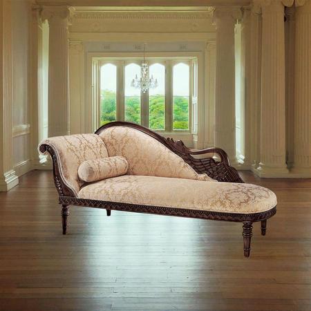 DESIGN TOSCANO Swan Fainting Couch: Left GR305L